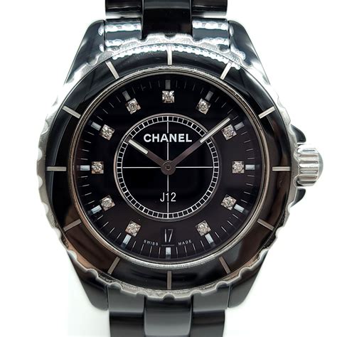 chanel men's watch|chanel watch black and gold.